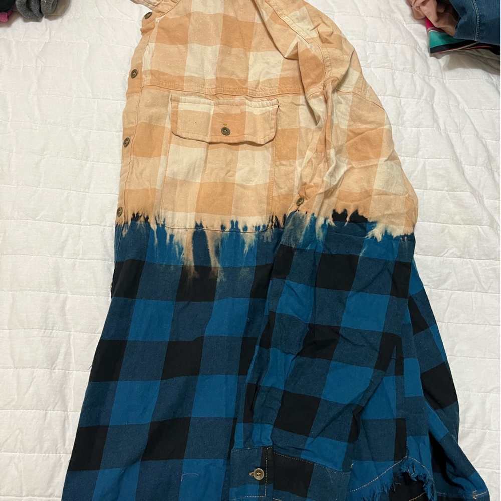 Women’s size 3x dip dyed flannel. NWOT